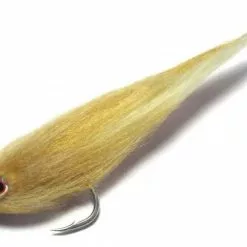 H2O Polar Fibre Camel & Beige #2/0 Brush Baitfish