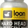 Loon Hard Head White Pearlescent -Rod Tubes Verkoopwinkel HHPWhite 300dpi