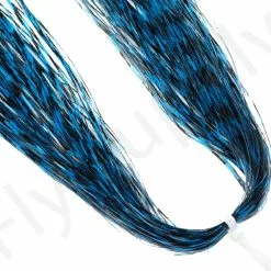 Hedron Barred Flashabou Magnum -Rod Tubes Verkoopwinkel Hedron Barred Flashabou Magnum HDRN 3401 X flu blue black 3404 bewerkt