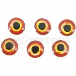 Funky Lightweight Dumbbells Sunburst Ultra Realistic Eyes