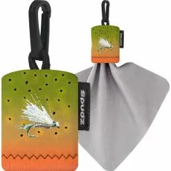 Miss Mayfly Spudz Fishing Microfiber Cloth Brown Trout