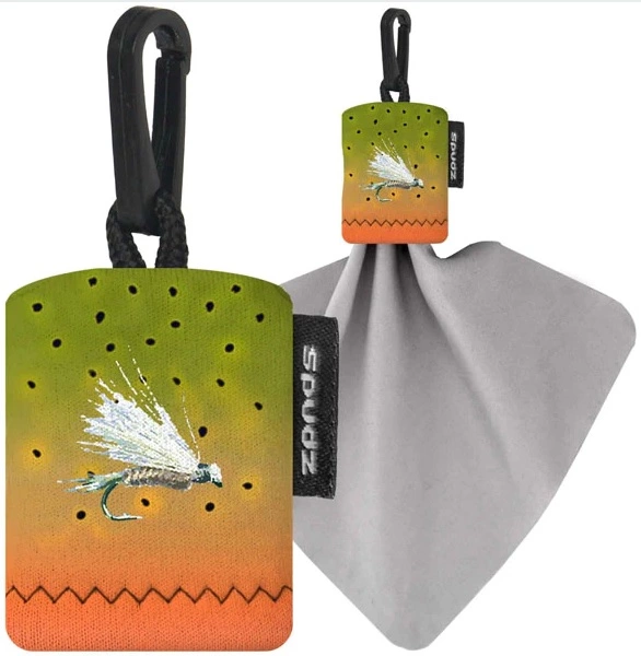 Miss Mayfly Spudz Fishing Microfiber Cloth Brown Trout 3 Miss Mayfly Spudz Fishing Microfiber Cloth Brown Trout