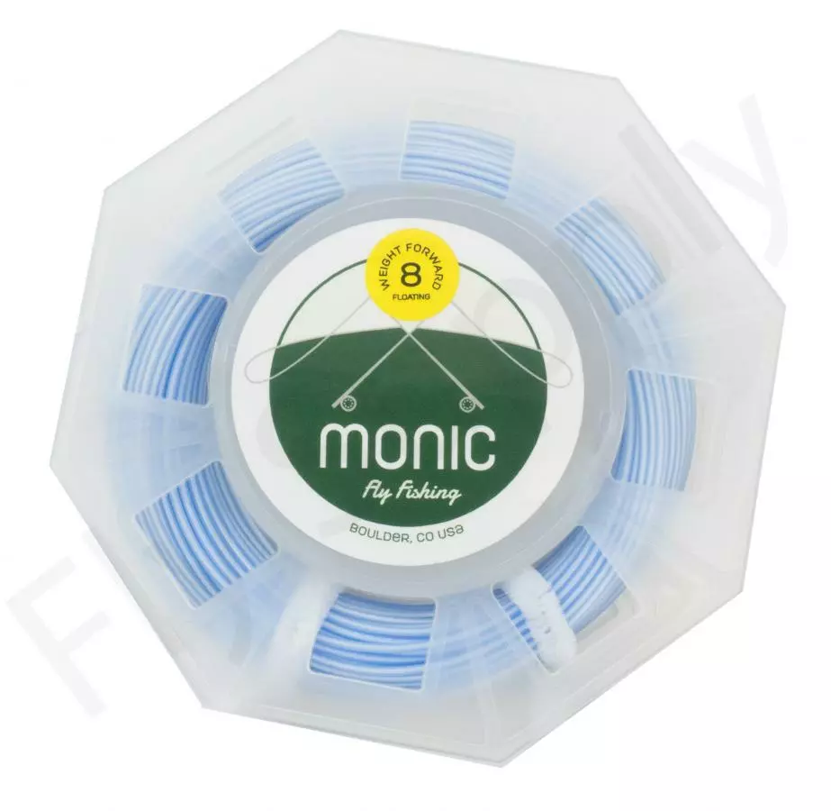 Monic Icicle Sky Blue Floating Fly Line 4 Monic Icicle Sky Blue Floating Fly Line - Afbeelding 2