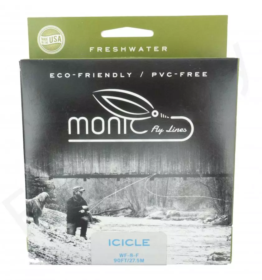 Monic Icicle Sky Blue Floating Fly Line 3 Monic Icicle Sky Blue Floating Fly Line