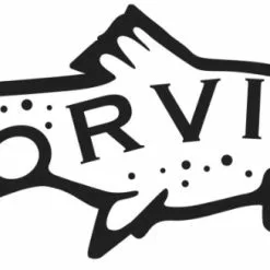 Orvis Logo Sticker Hook Jaw