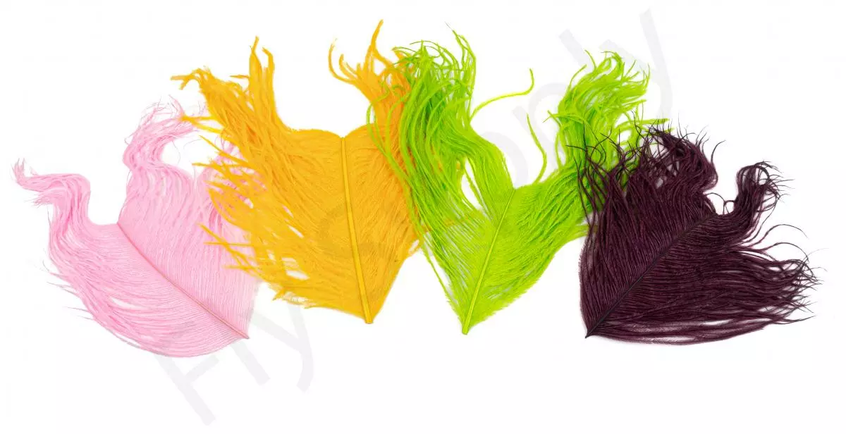 Premium Ostrich Herl Long Fibers 3 Premium Ostrich Herl Long Fibers