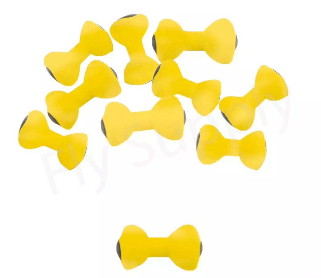 Painted Lead Eyes Yellow/Black 6 Painted Lead Eyes Yellow/Black - Afbeelding 4