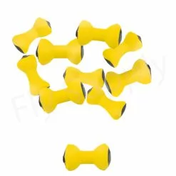 Painted Lead Eyes Yellow/Black 8 Painted Lead Eyes Yellow/Black -Rod Tubes Verkoopwinkel Painted Lead Eyes YellowBlack 37 127XX small