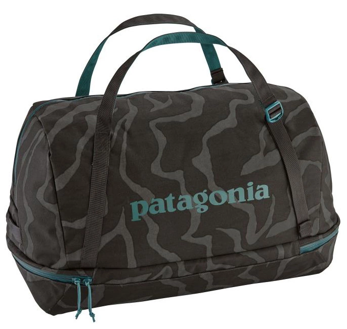 Patagonia Planing Wader Duffel Bag Tiger Tracks Camo 55L 3 Patagonia Planing Wader Duffel Bag Tiger Tracks Camo 55L