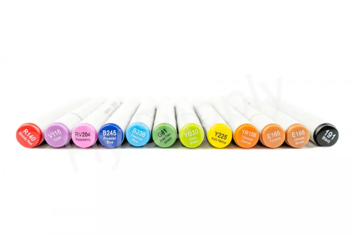 Permanent Markers 12 Pack 4 Permanent Markers 12 Pack - Afbeelding 2