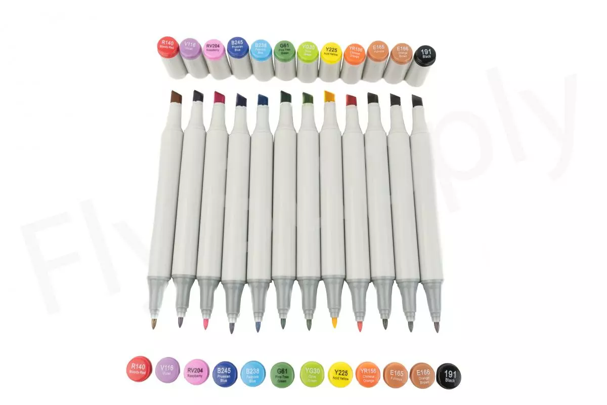 Permanent Markers 12 Pack 5 Permanent Markers 12 Pack - Afbeelding 3