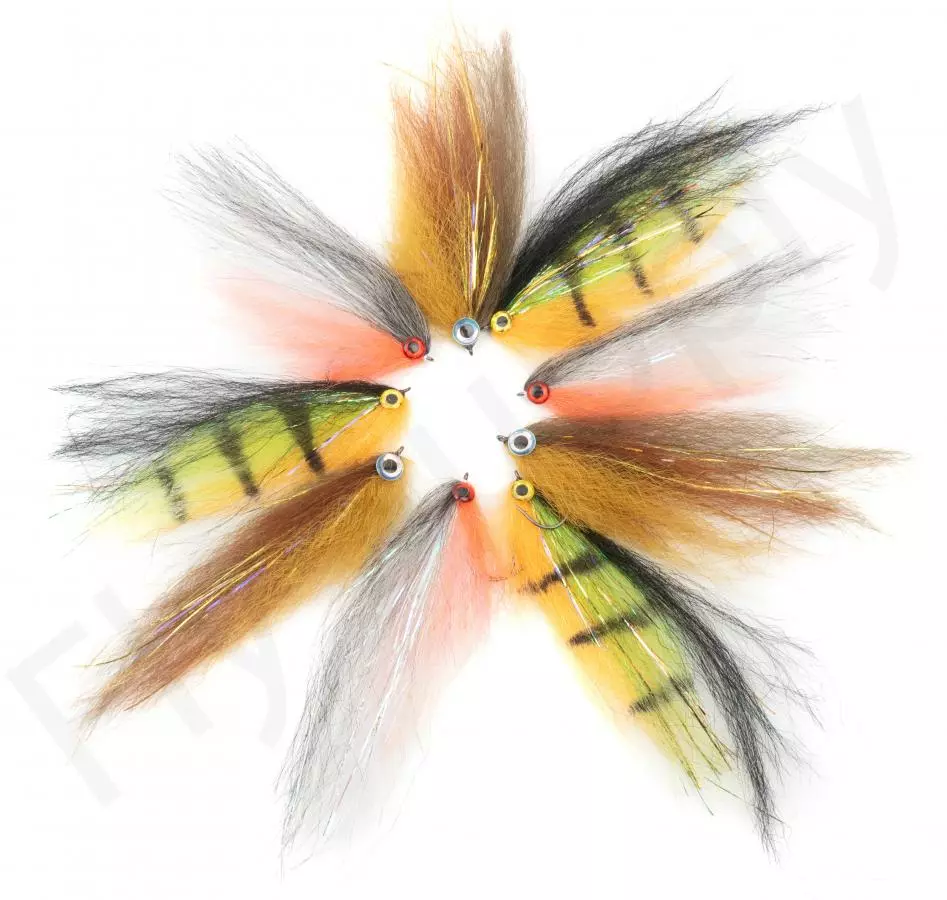 Pike Baitfish Series – Perch Streamer 4 Pike Baitfish Series – Perch Streamer - Afbeelding 2