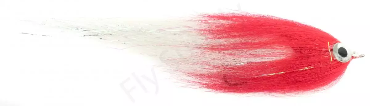 Pike Terror Flies Articulated Red Head 3 Pike Terror Flies Articulated Red Head