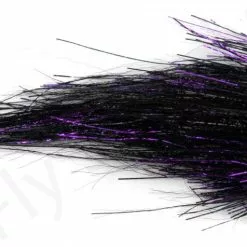 Pike Terror Flies Black Purple – Single Hook 15cm