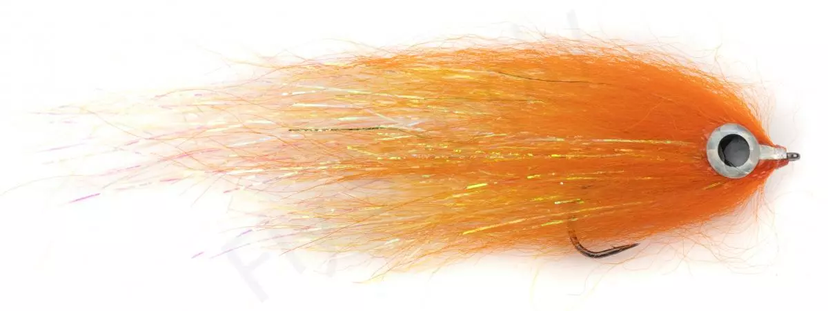 Pike Terror Flies Orange Pearl β Single Hook 15cm 3 Pike Terror Flies Orange Pearl β Single Hook 15cm