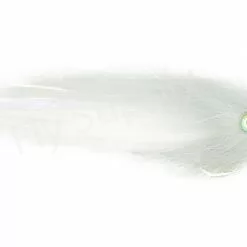 H2O Polar Fibre Grey & White #1/0 Brush Baitfish