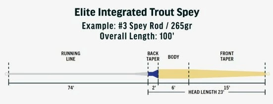 RIO Elite Integrated Trout Spey Fly Line 5 RIO Elite Integrated Trout Spey Fly Line - Afbeelding 3