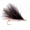 Euro Flies Black Marabou Streamer #6 -Rod Tubes Verkoopwinkel SS1502 12 1