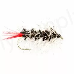 Wooly Worm Black #8