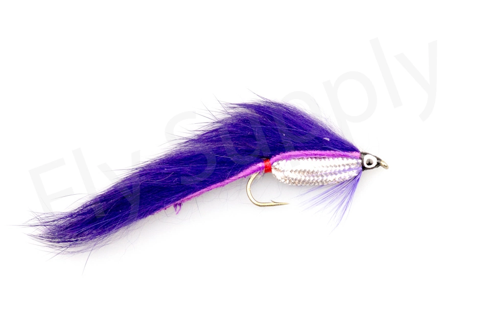 Euro Flies Zonker Purple #8 3 Euro Flies Zonker Purple #8