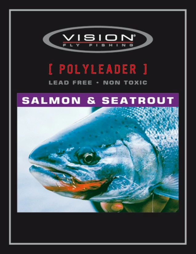 Vision Polyleader Salmon & Seatrout 10ft 3 Vision Polyleader Salmon & Seatrout 10ft