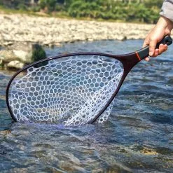 Sunshine Fishing Carbon Fiber Landing Net Medium Rubber -Rod Tubes Verkoopwinkel Sunshine Fishing Carbon Fiber Lading Net Medium Rubber NFD115 fn0111aa 5