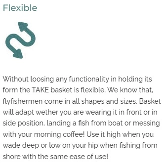 TAKE Tropical Saltwater Stripping Basket 6 TAKE Tropical Saltwater Stripping Basket - Afbeelding 4