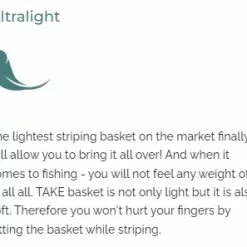 TAKE Tropical Saltwater Stripping Basket 17 TAKE Tropical Saltwater Stripping Basket -Rod Tubes Verkoopwinkel TAKE Tropical Saltwater Stripping Basket TAKE TROPBASKET take basket 3 2