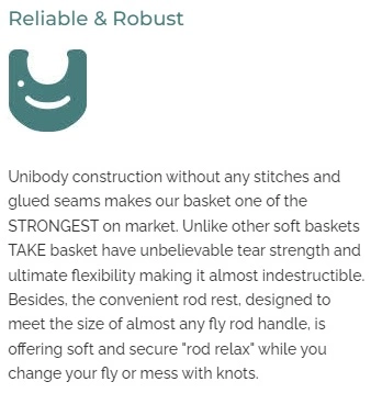 TAKE Tropical Saltwater Stripping Basket 10 TAKE Tropical Saltwater Stripping Basket - Afbeelding 8