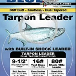Frog Hair Deep Blue Tarpon Shock 9,5ft Leader