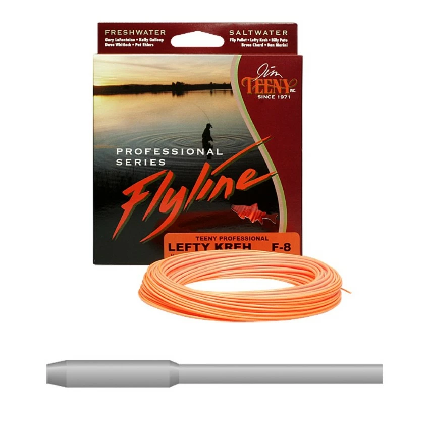 Jim Teeny Distance & Accuracy Floating WF Orange Fly Line 3 Jim Teeny Distance & Accuracy Floating WF Orange Fly Line