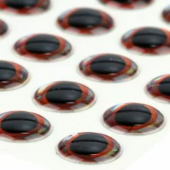 Ultra 3D Epoxy Eyes Basic Red 20pc -Rod Tubes Verkoopwinkel U3D20Basic20Red2