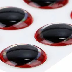 Ultra 3D Epoxy Eyes Red 20pc