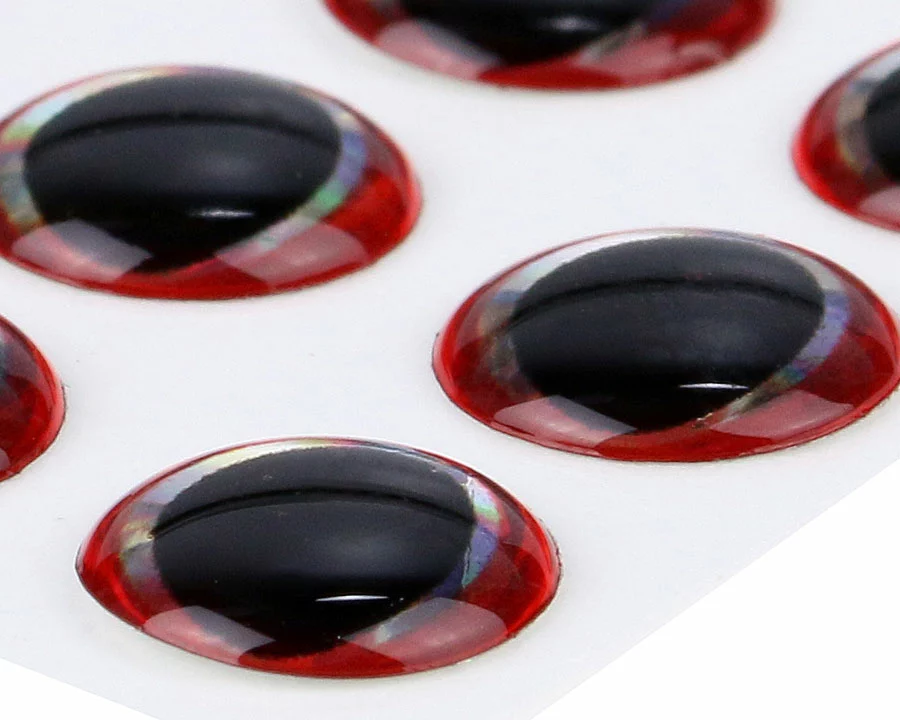 Ultra 3D Epoxy Eyes Red 20pc 3 Ultra 3D Epoxy Eyes Red 20pc