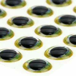 Ultra 3D Epoxy Eyes Yellow 20pc -Rod Tubes Verkoopwinkel U3D20Yellow2
