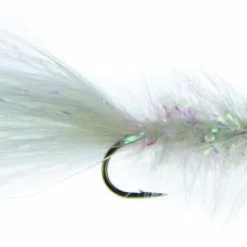 Umpqua G.B. Crystal Bugger White #12