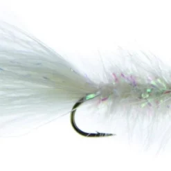 Umpqua G.B. Crystal Bugger White #8