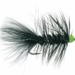 Umpqua Hot Bead Bugger Black/Fluo Orange #6