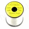 Uni Mono Medium Clear 100 Yds 1 Uni Mono Medium Clear 100 Yds -Rod Tubes Verkoopwinkel VB BT 62