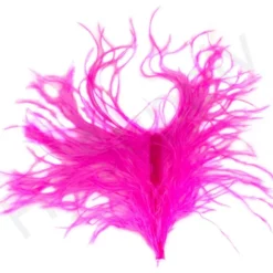 Veniard Ostrich Herl -Rod Tubes Verkoopwinkel Veniard Ostrich Herl OSTH XXX fluo pink