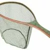 Vision Green Wooden Landing Net With Rubber Net -Rod Tubes Verkoopwinkel Vision Green Wooden Landing Net With Rubber Net V9059 v9059