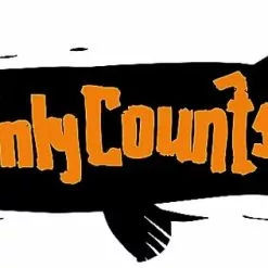 Vision It Only Counts On Fly Sticker Pike 40×17 Cm