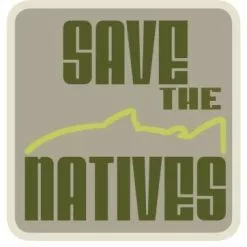 Vision Save The Natives Sticker