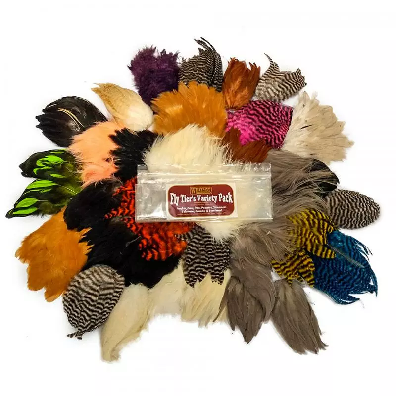 Whiting Fly Tier’s Variety Pack Feathers 3 Whiting Fly Tier’s Variety Pack Feathers