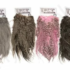 Whiting Silver Spey Hackle Saddle