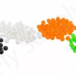 Wiggle Tail Beads Plastic 50pc