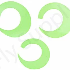 Wiggle Tails Jumbo Wide 3pc Original Pacchiarini’s -Rod Tubes Verkoopwinkel Wiggle Tails Jumbo Wide 3pc Original Pacchiarinis FSTYING WTJW X 5. chartreuse