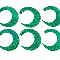 Wiggle Tails Medium 6pc Original Pacchiarini’s -Rod Tubes Verkoopwinkel Wiggle Tails Medium 6pc Original Pacchiarinis FSTYING WTM X holographic green