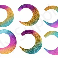 Wiggle Tails Medium 6pc Original Pacchiarini’s -Rod Tubes Verkoopwinkel Wiggle Tails Medium 6pc Original Pacchiarinis FSTYING WTM X rainbow