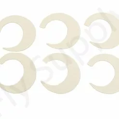 Wiggle Tails XL 6pc Original Pacchiarini’s -Rod Tubes Verkoopwinkel Wiggle Tails XL 6pc Original Pacchiarinis FSTYING WTXL X white